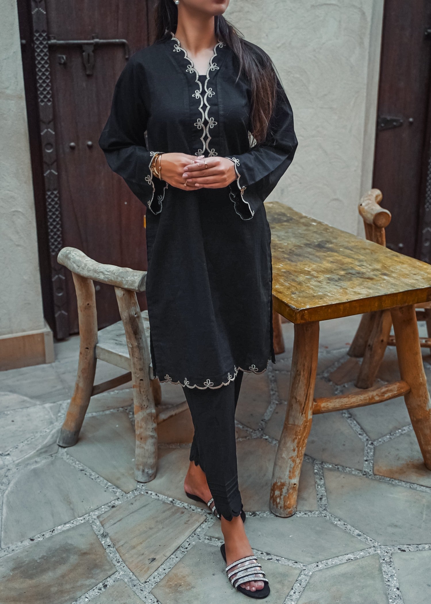 Ombrella Official Ethereal In Black Women 2pcs