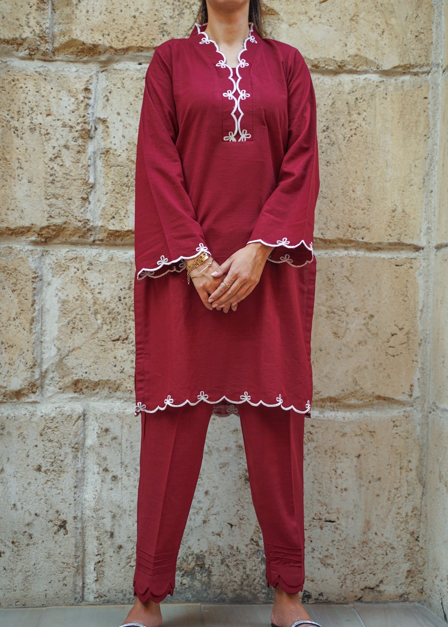 Ombrella Official Ethereal In Red Women 2pcs