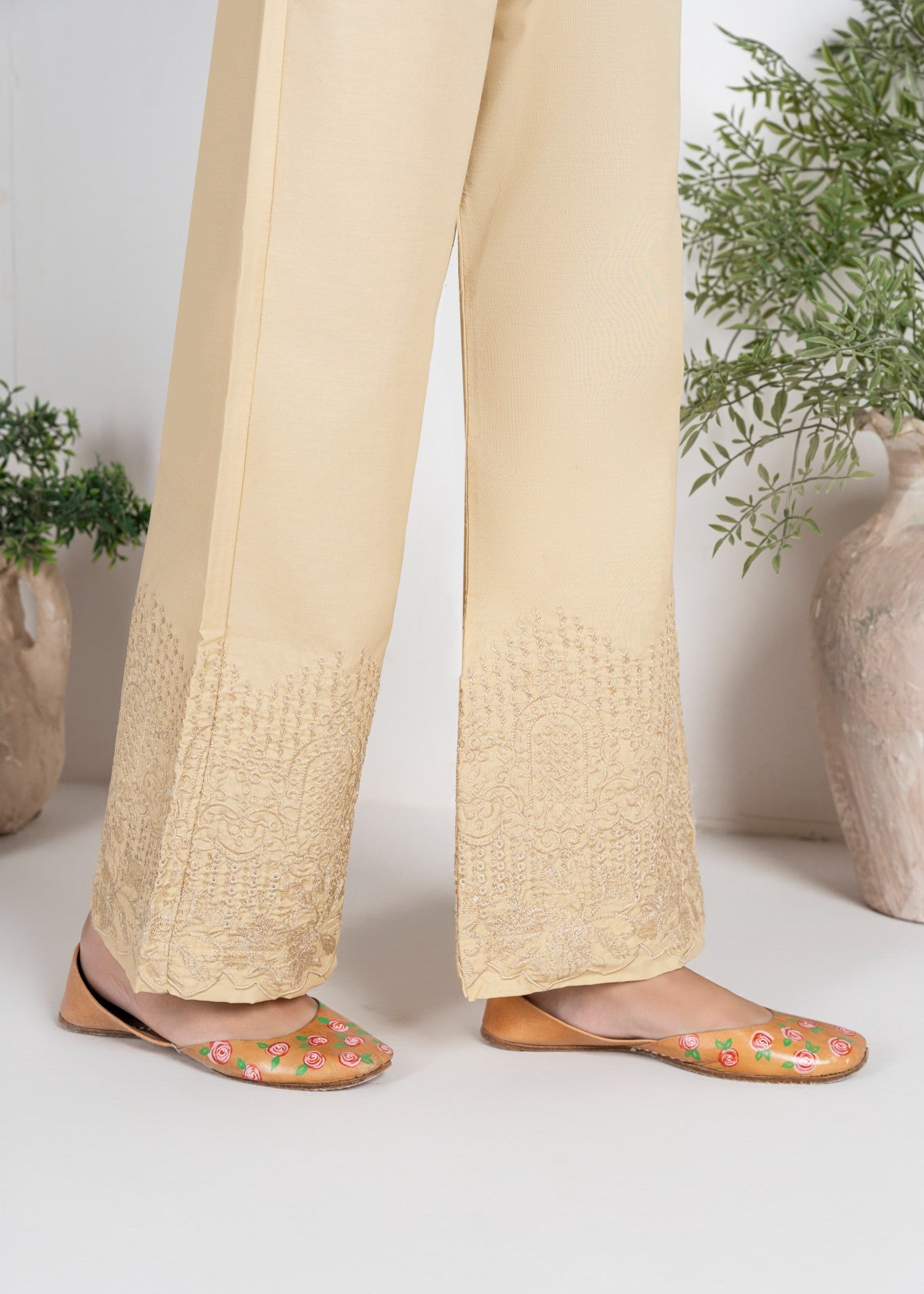 Rangeenz Embroidered Bell trouser Miic Women 1pcs