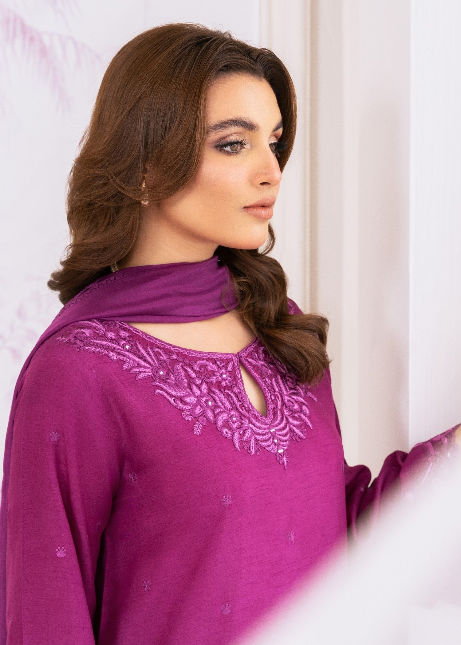Rang-e-Haya Mirabelle (Magenta) Women 3pcs