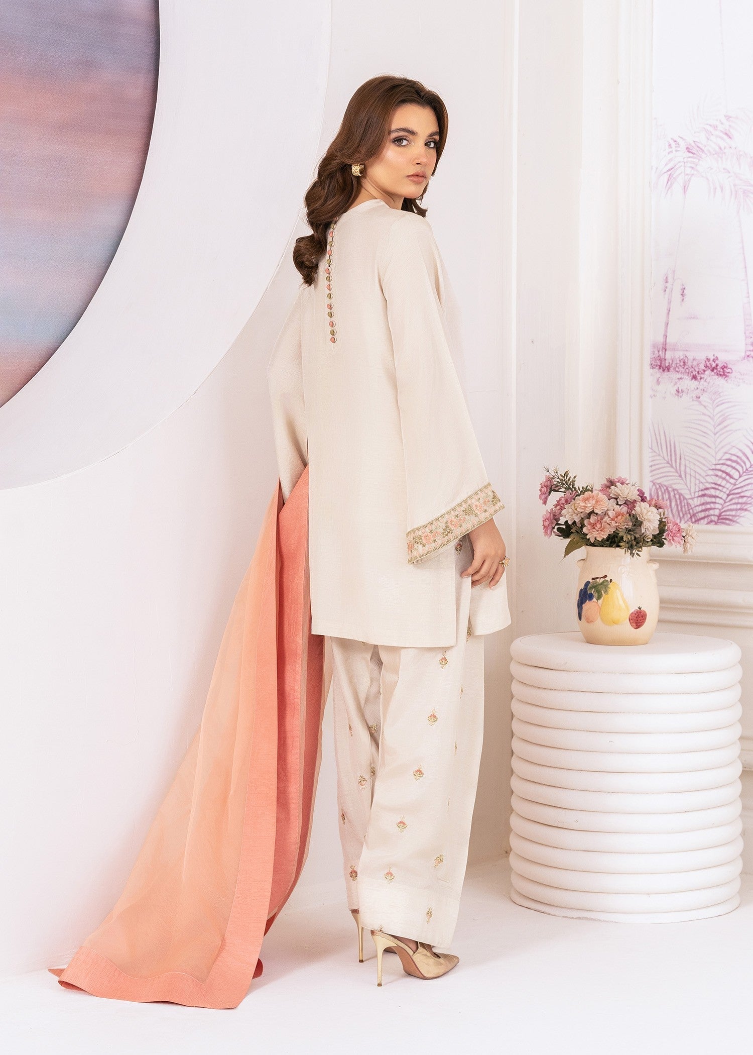 Rang-e-Haya Ivoria (Ivory) Women 3pcs