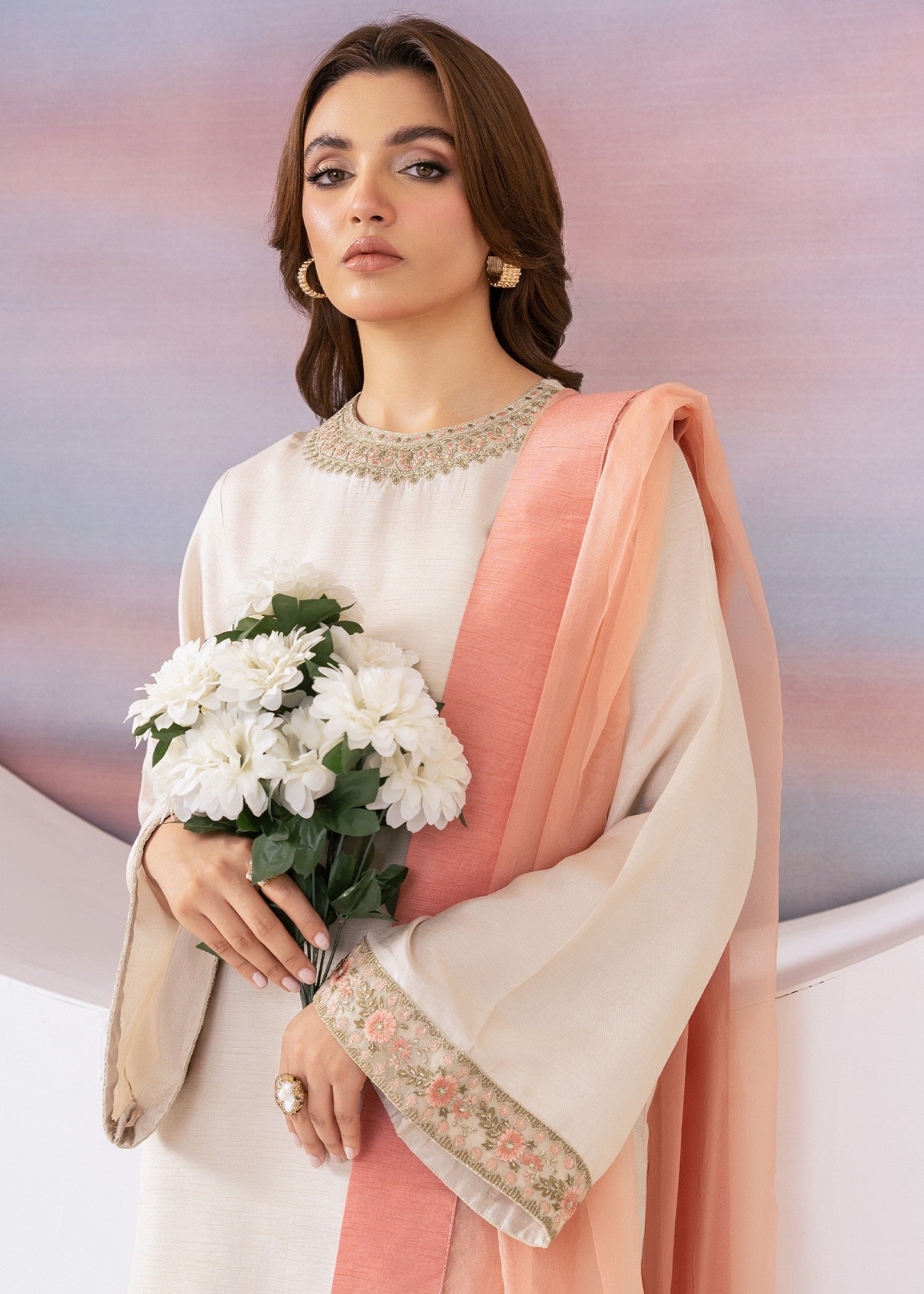 Rang-e-Haya Ivoria (Ivory) Women 3pcs