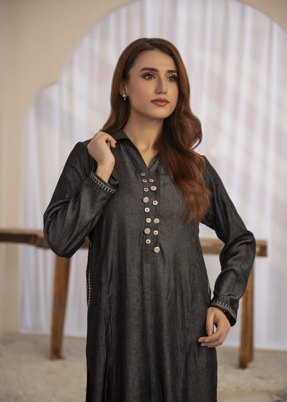 MISHAS Charcoal Luxe Women 2pcs