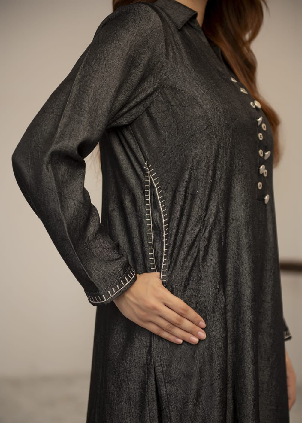 MISHAS Charcoal Luxe Women 2pcs