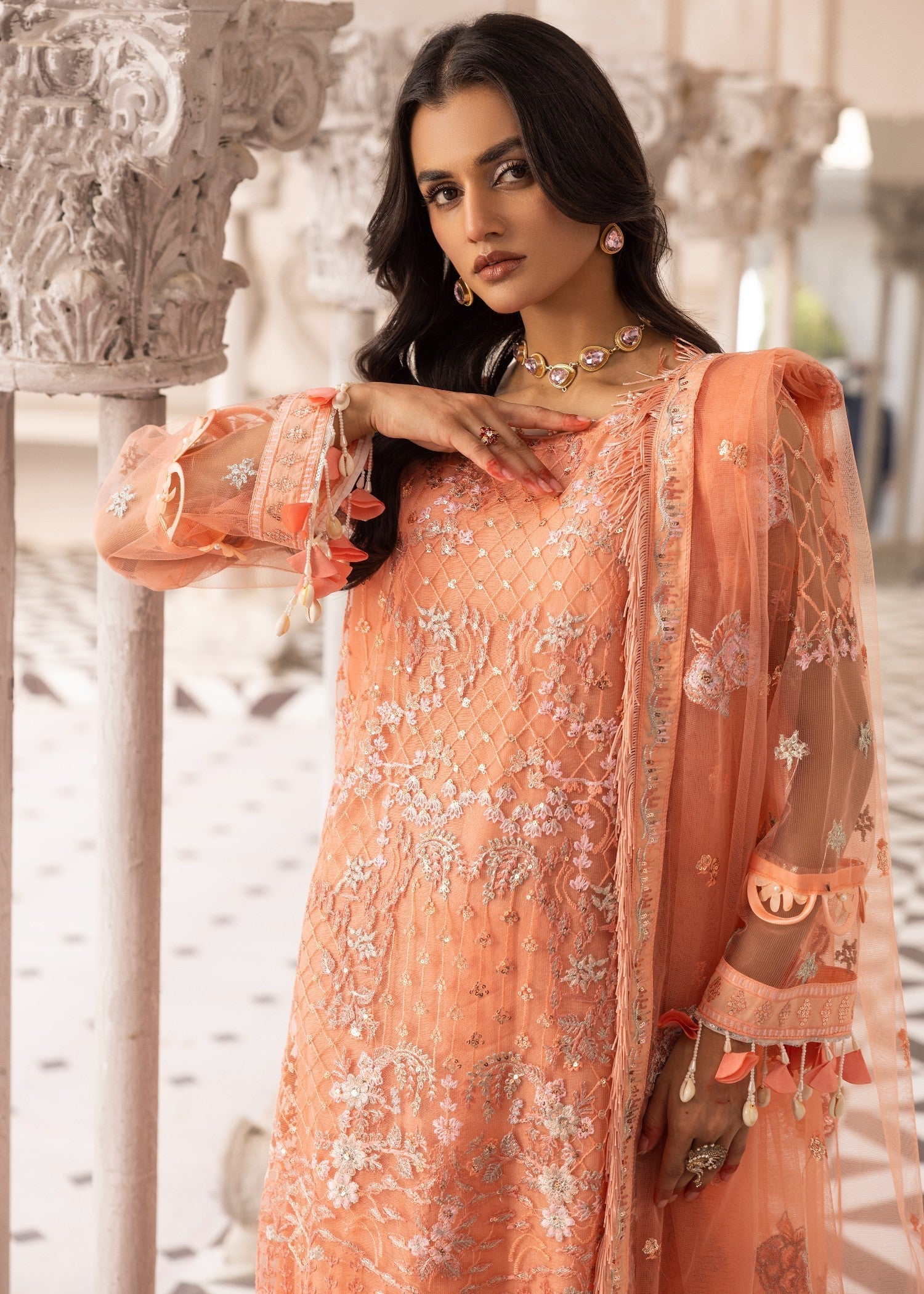 Mah-e-Rooh JH 1513 Jhoom Women 4pcs