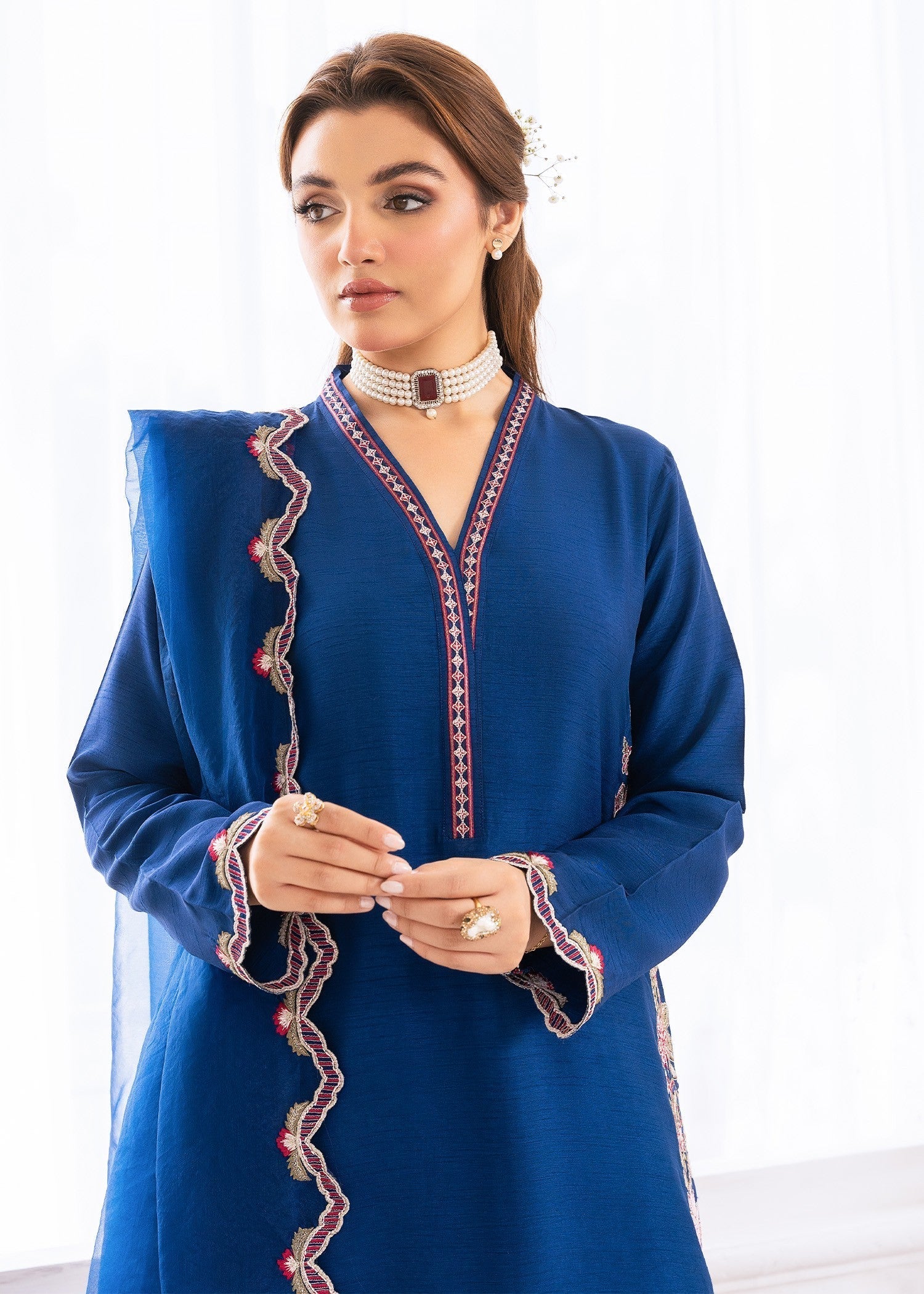Rang-e-Haya Elara (Royal Blue) Women 3pcs