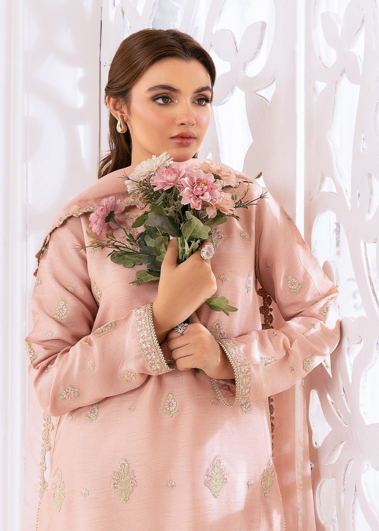 Rang-e-Haya Luminara (Peach) Women 3pcs