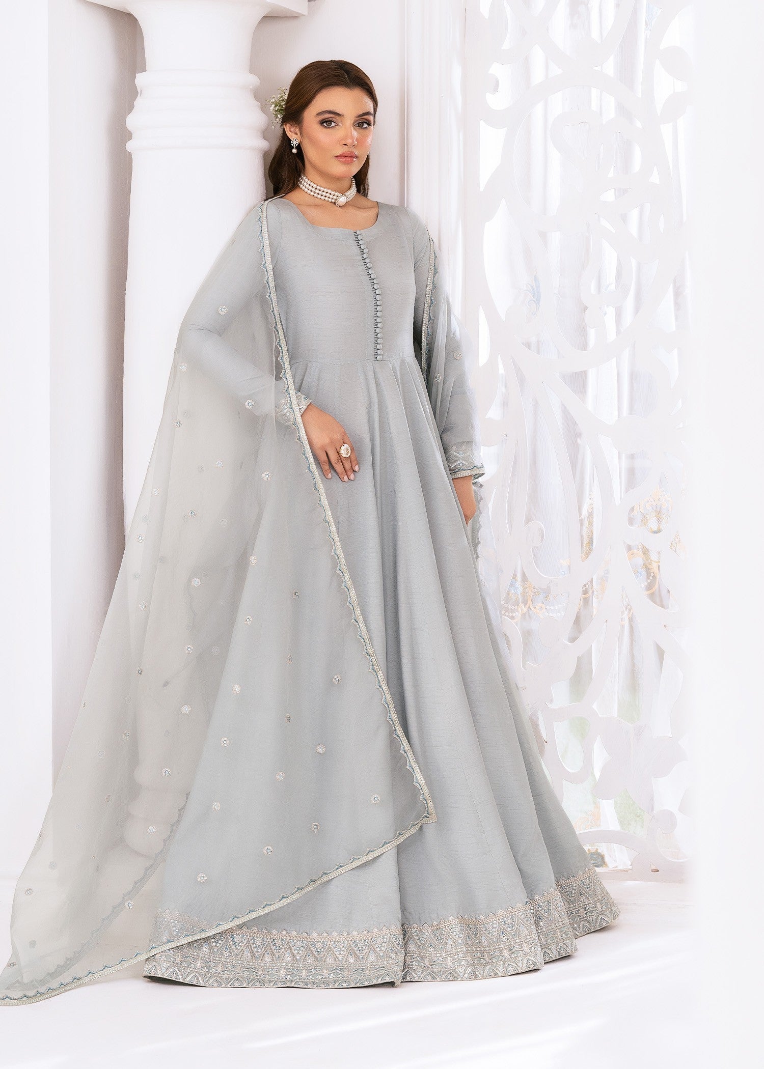 Rang-e-Haya Celestia (Grey) Women 3pcs