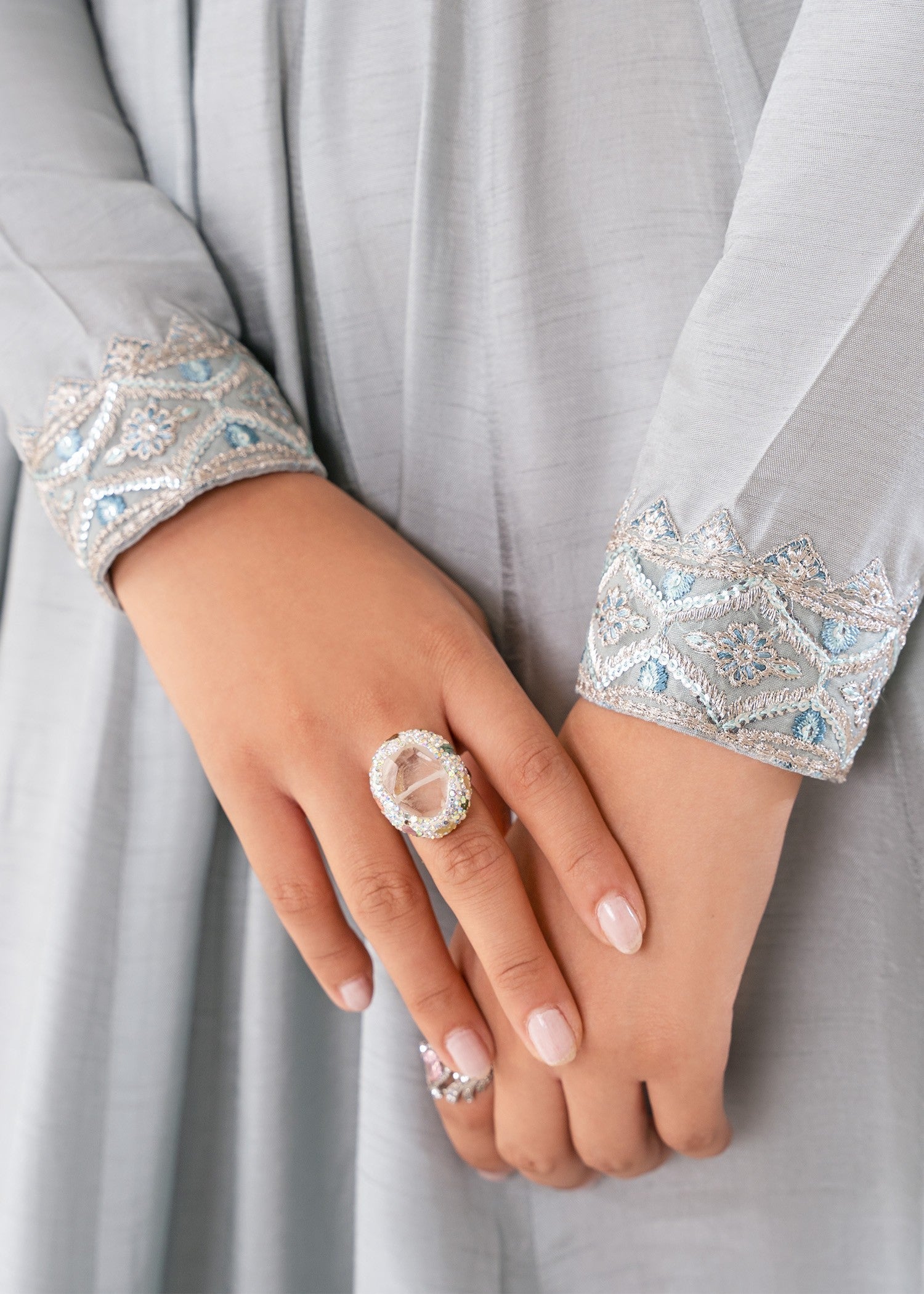 Rang-e-Haya Celestia (Ice Blue) Women 3pcs