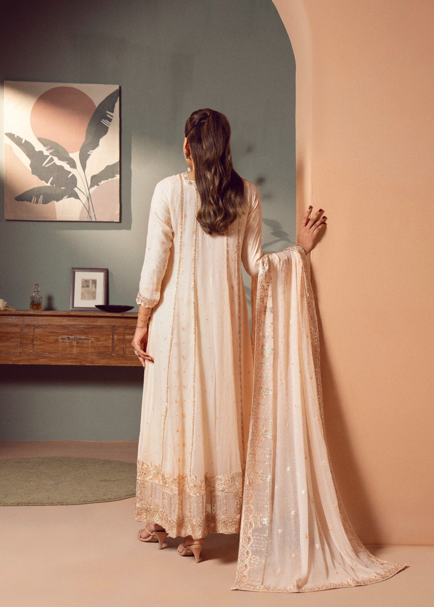 Kaamdar By Nofl Farooq Payab Women 3pcs