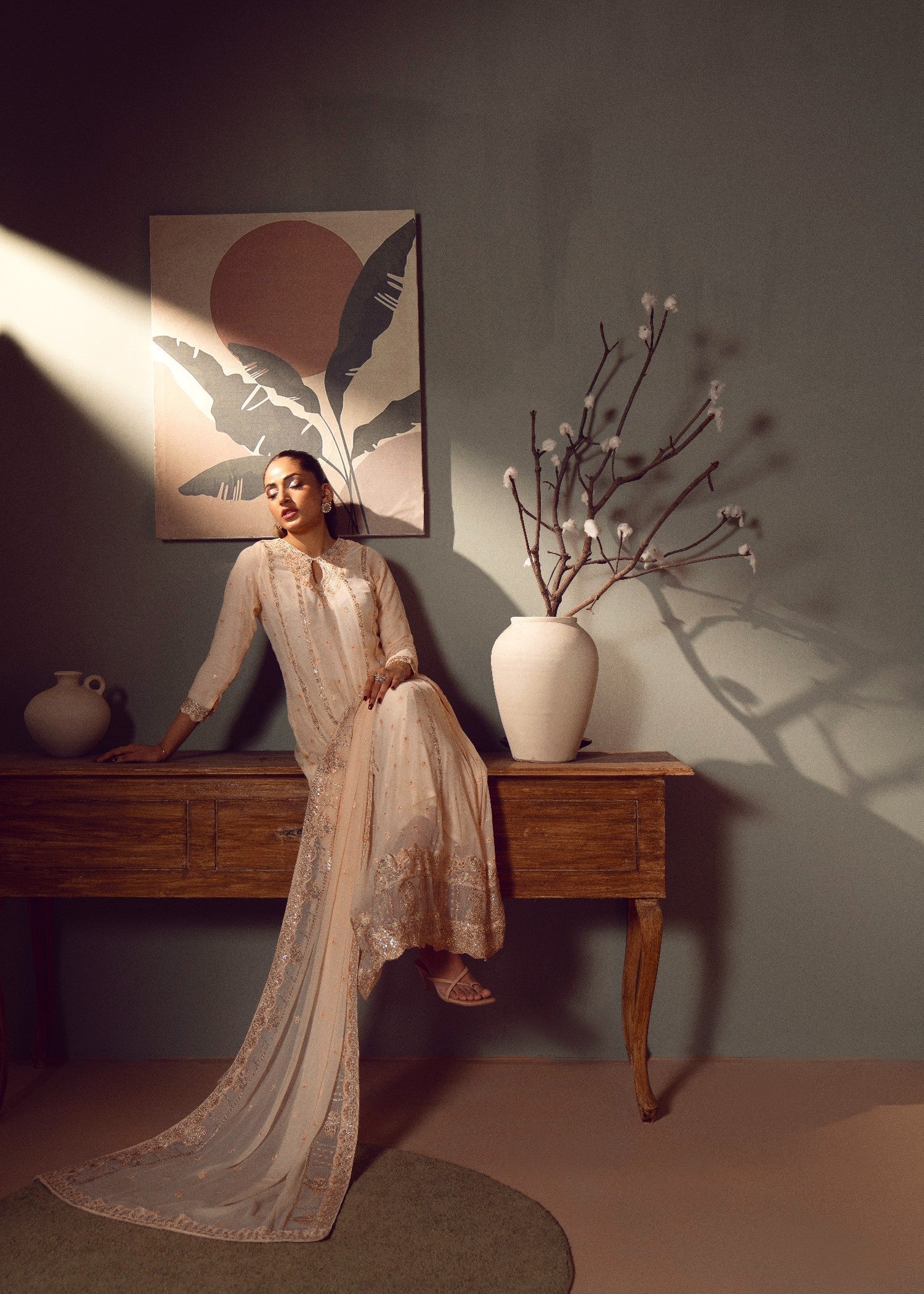 Kaamdar By Nofl Farooq Payab Women 3pcs