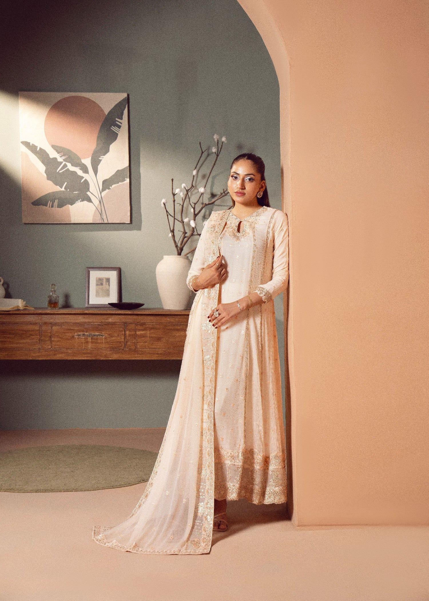 Kaamdar By Nofl Farooq Payab Women 3pcs