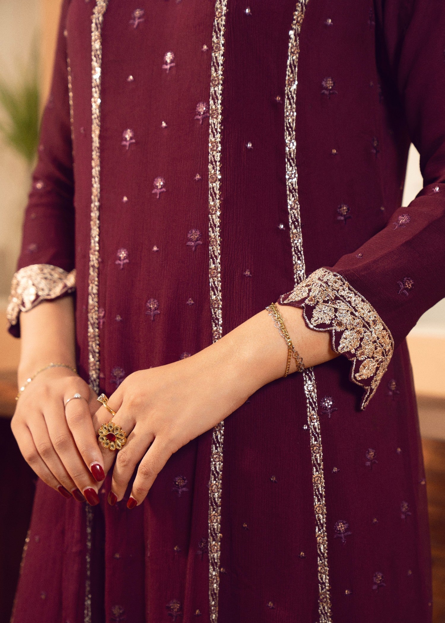 Kaamdar By Nofl Farooq Aftab Women 3pcs