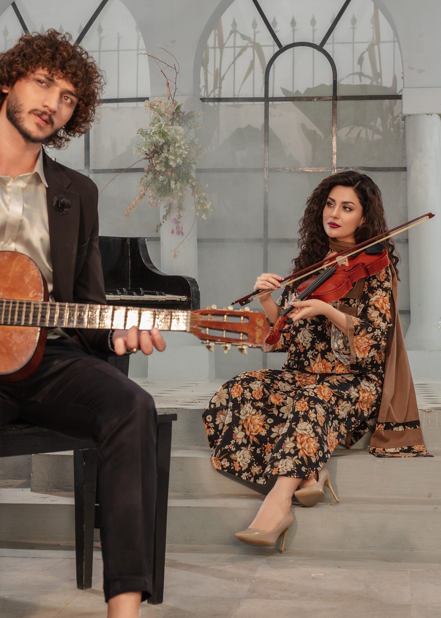 Aster Black Rose Women 2pcs