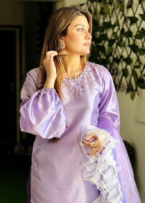 Anabiya pearl lavender Women 3pcs