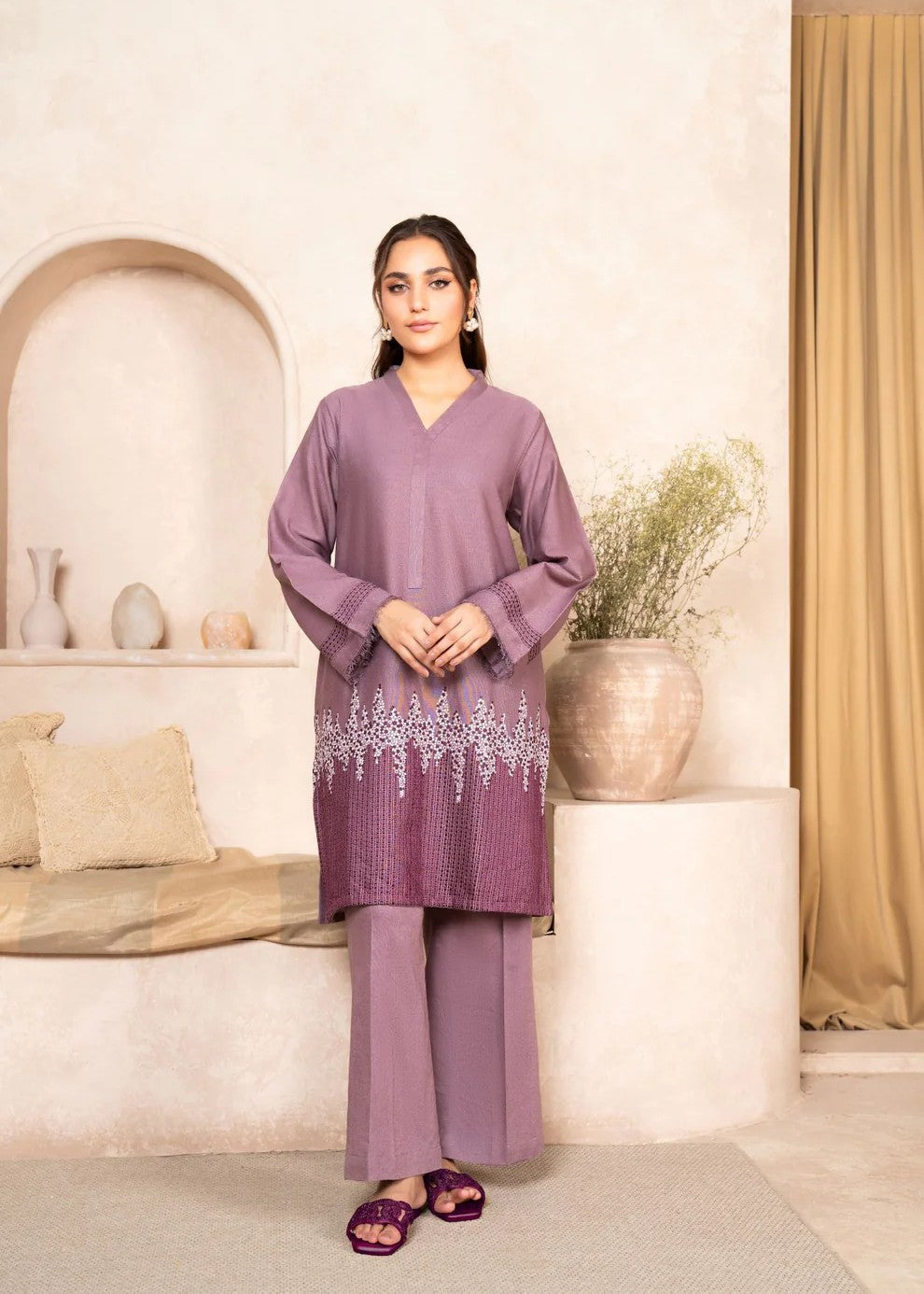 Lazuli Mauve Sapphire Women 2pcs