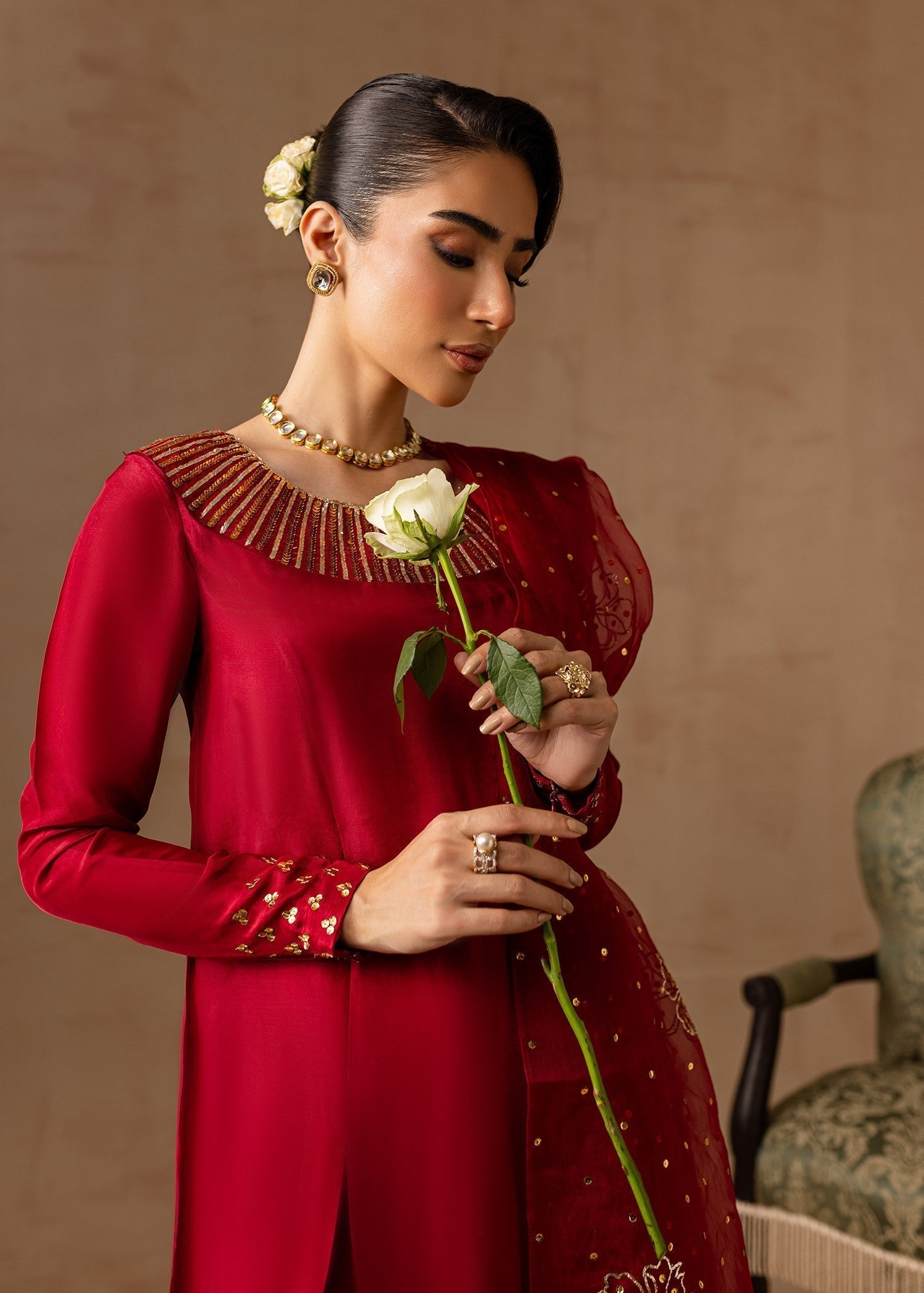 Maria Osama Ruby Women 3pcs