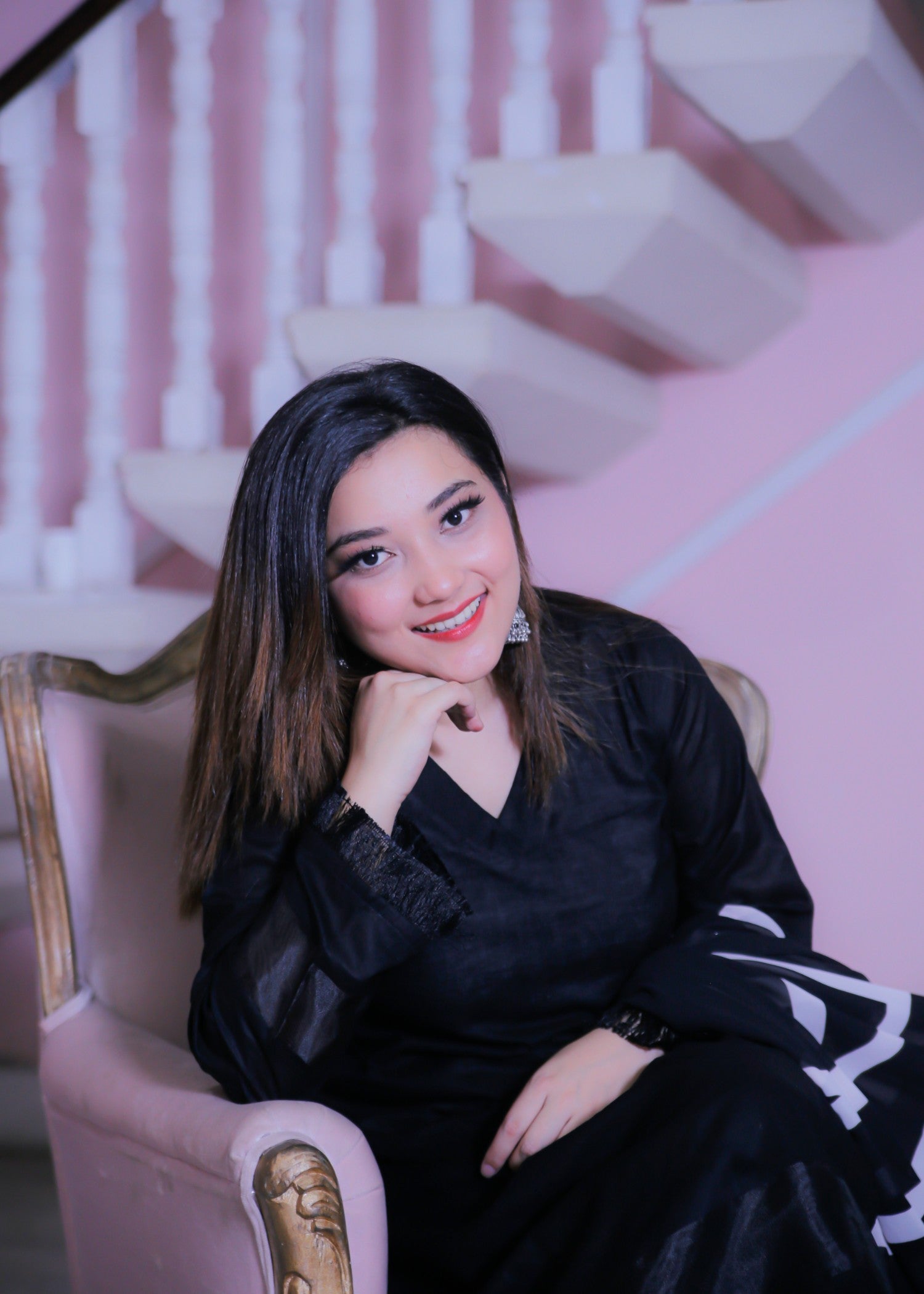 Aaraasta By Smh Black Lawn Suit Women 3pcs