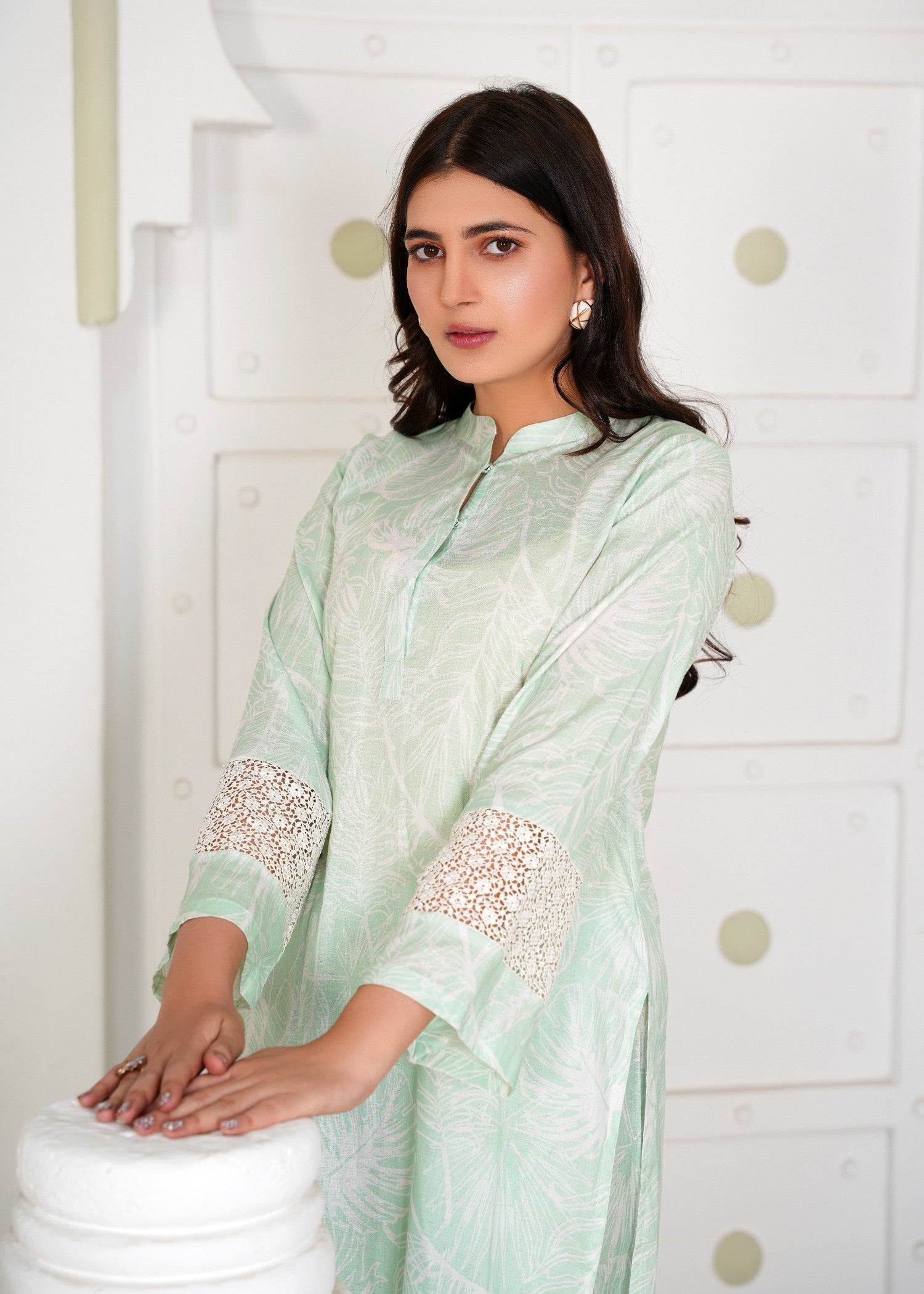 Aaraasta By Smh BOTANICAL PRINTED LAWN CO ORD Women 2pcs