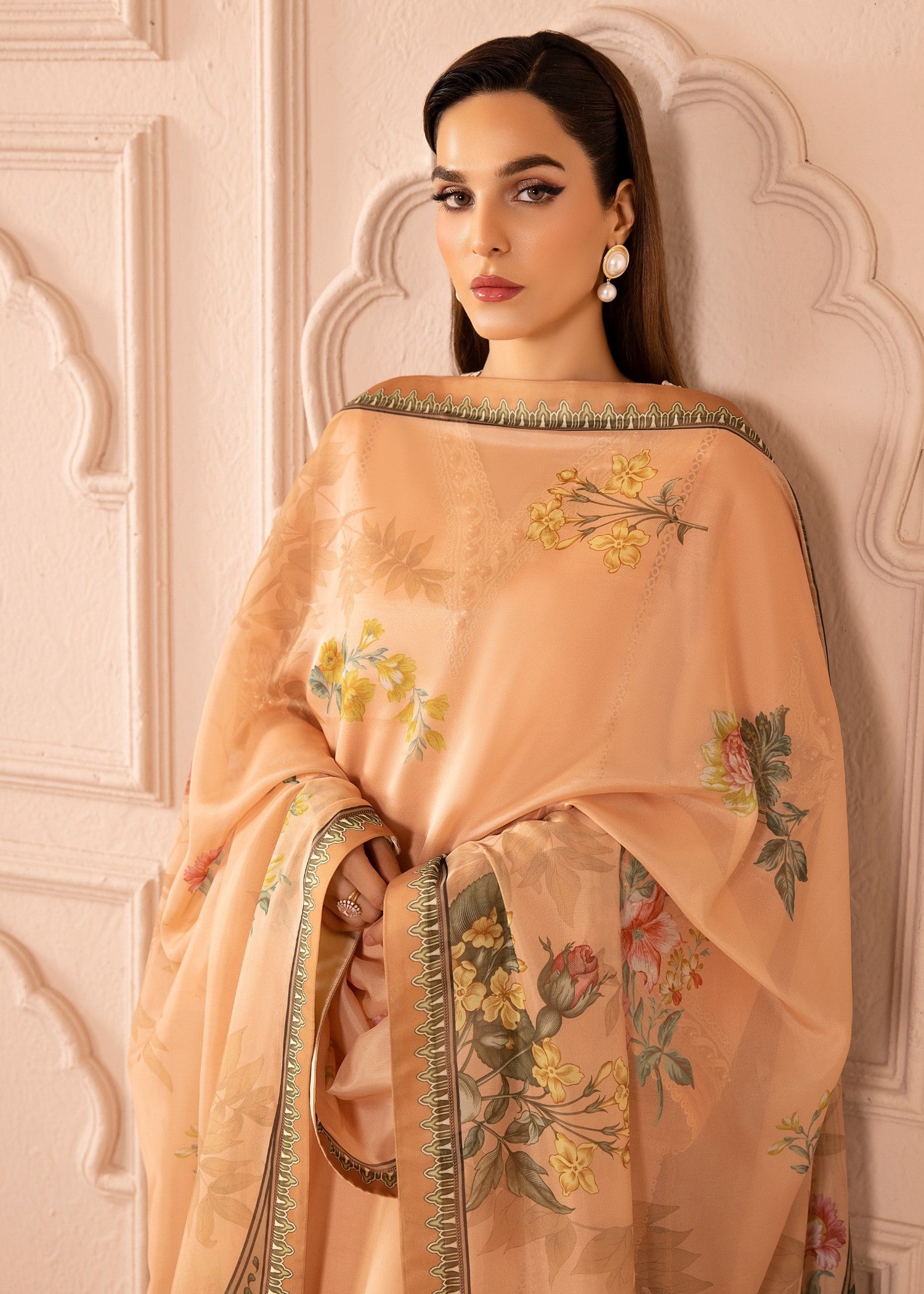 Tessa Peach Delight | | Ready to Wear Women 3pcs