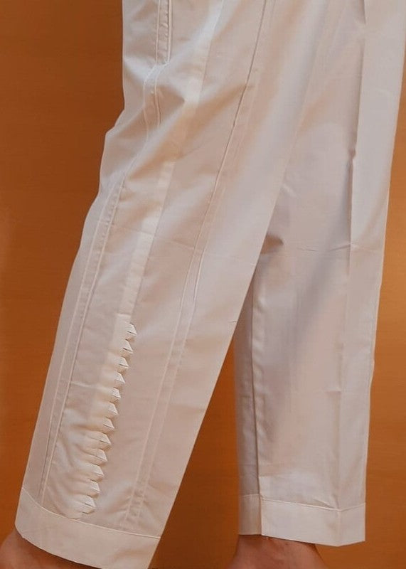 Zardi Soft Cotton Trouser White PT35 Women 1pcs