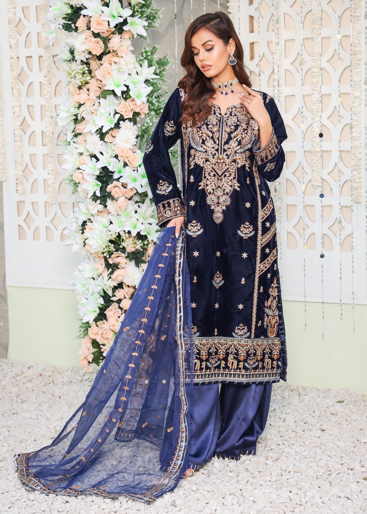 Polawn PD VELVET 103 | PRET VELVET COLLECTION Women 3pcs