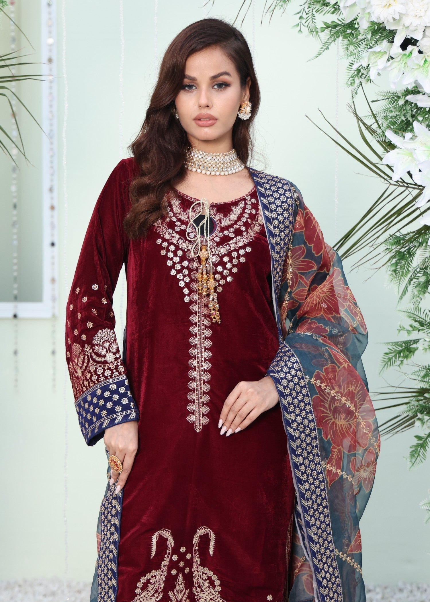 Polawn PD VELVET 104 | PRET VELVET COLLECTION Women 3pcs