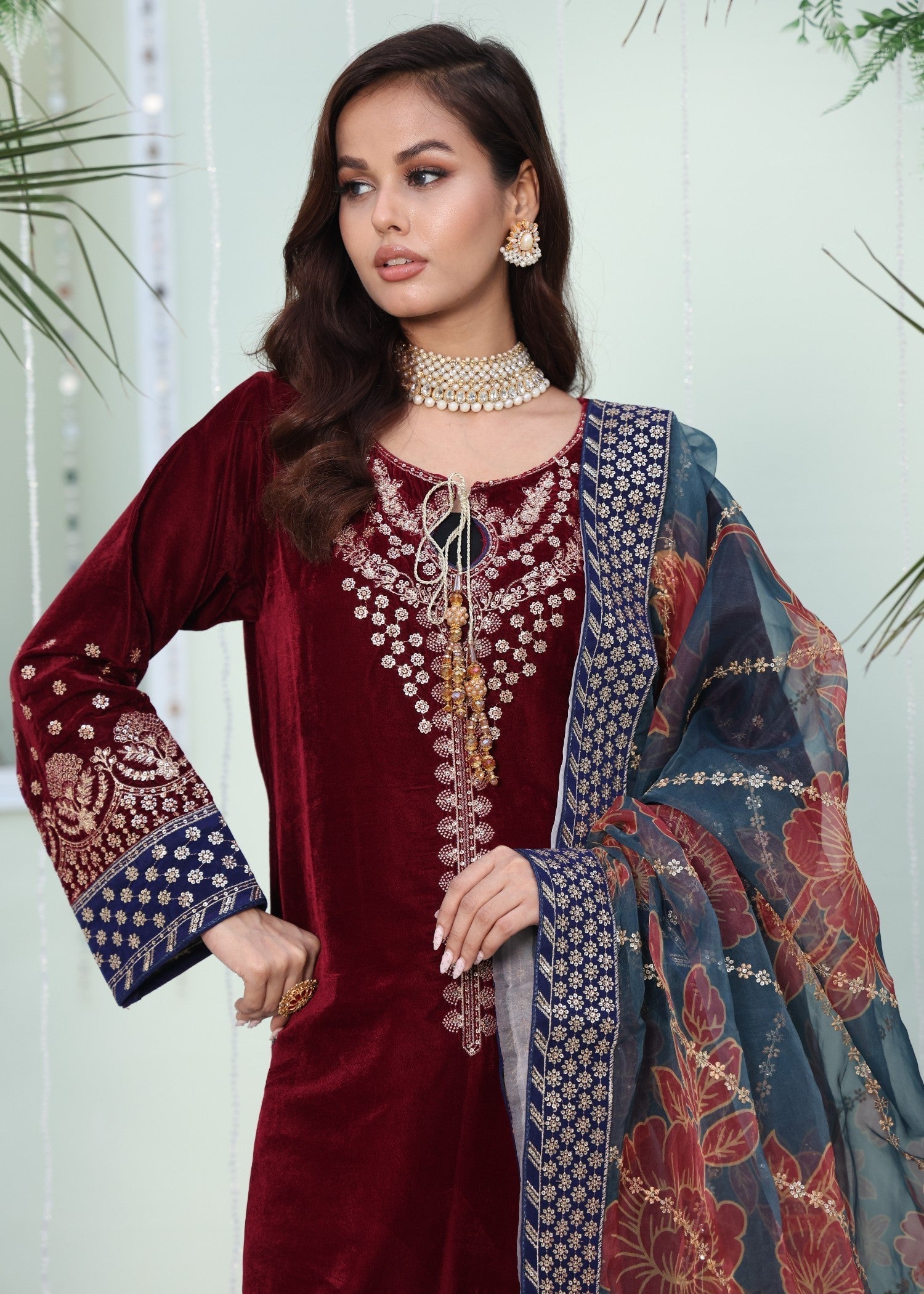 Polawn PD VELVET 104 | PRET VELVET COLLECTION Women 3pcs