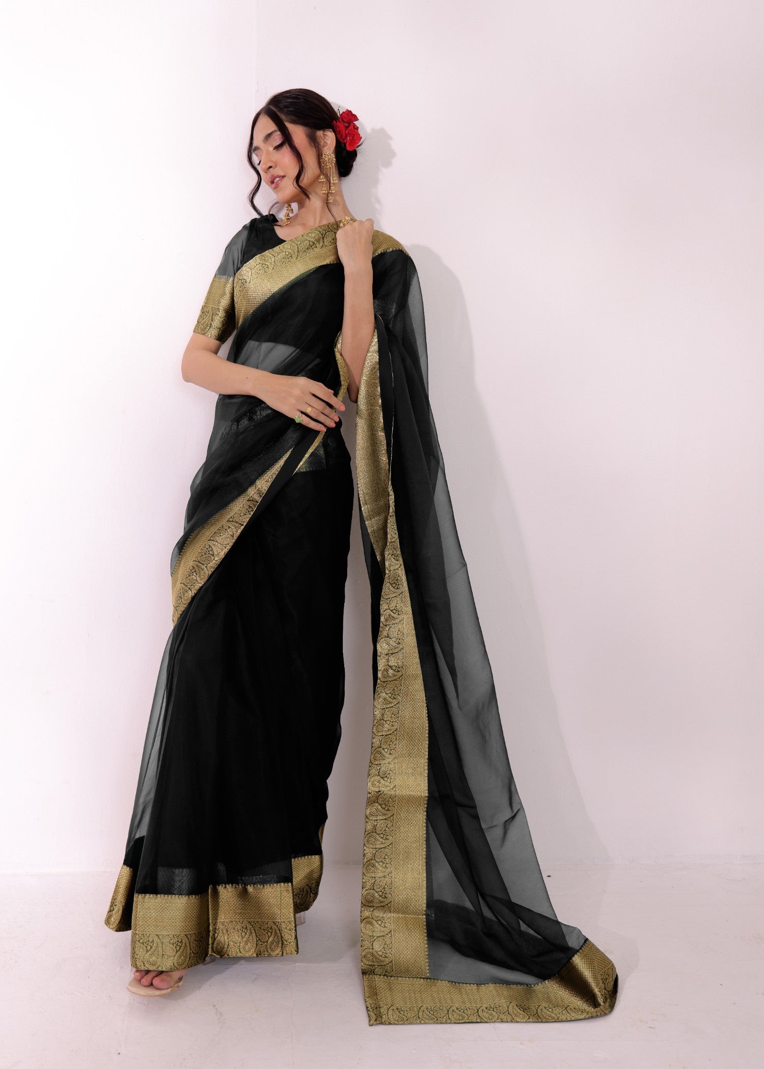 Ripret Gulzar black Women 3pcs