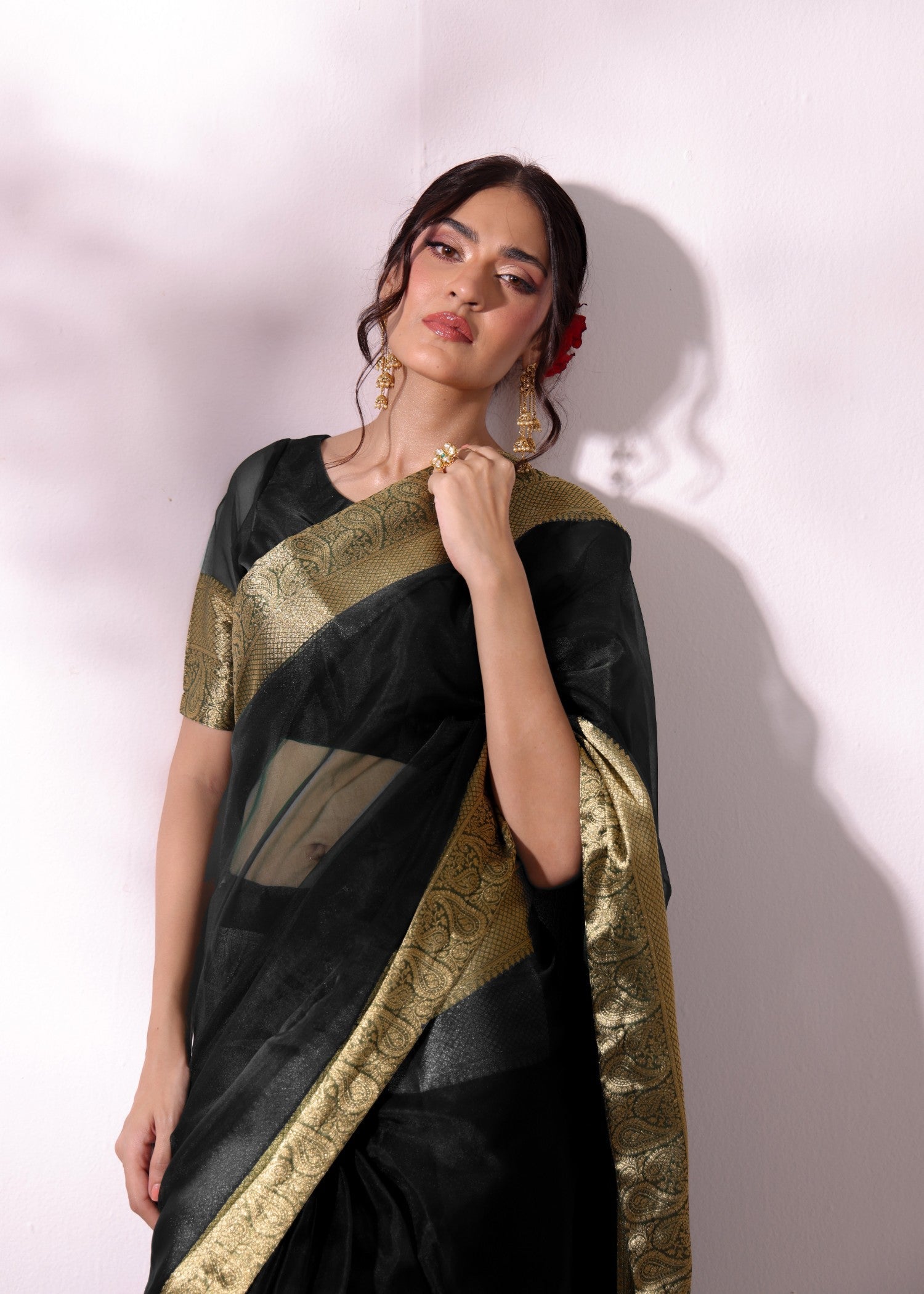 Ripret Gulzar black Women 3pcs