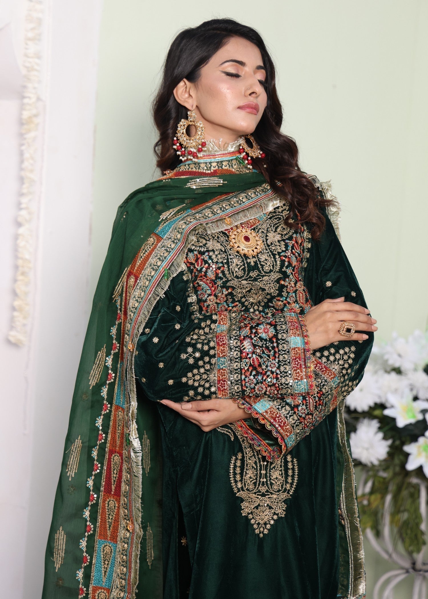 Polawn PD VELVET 106 | PRET VELVET COLLECTION Women 3pcs