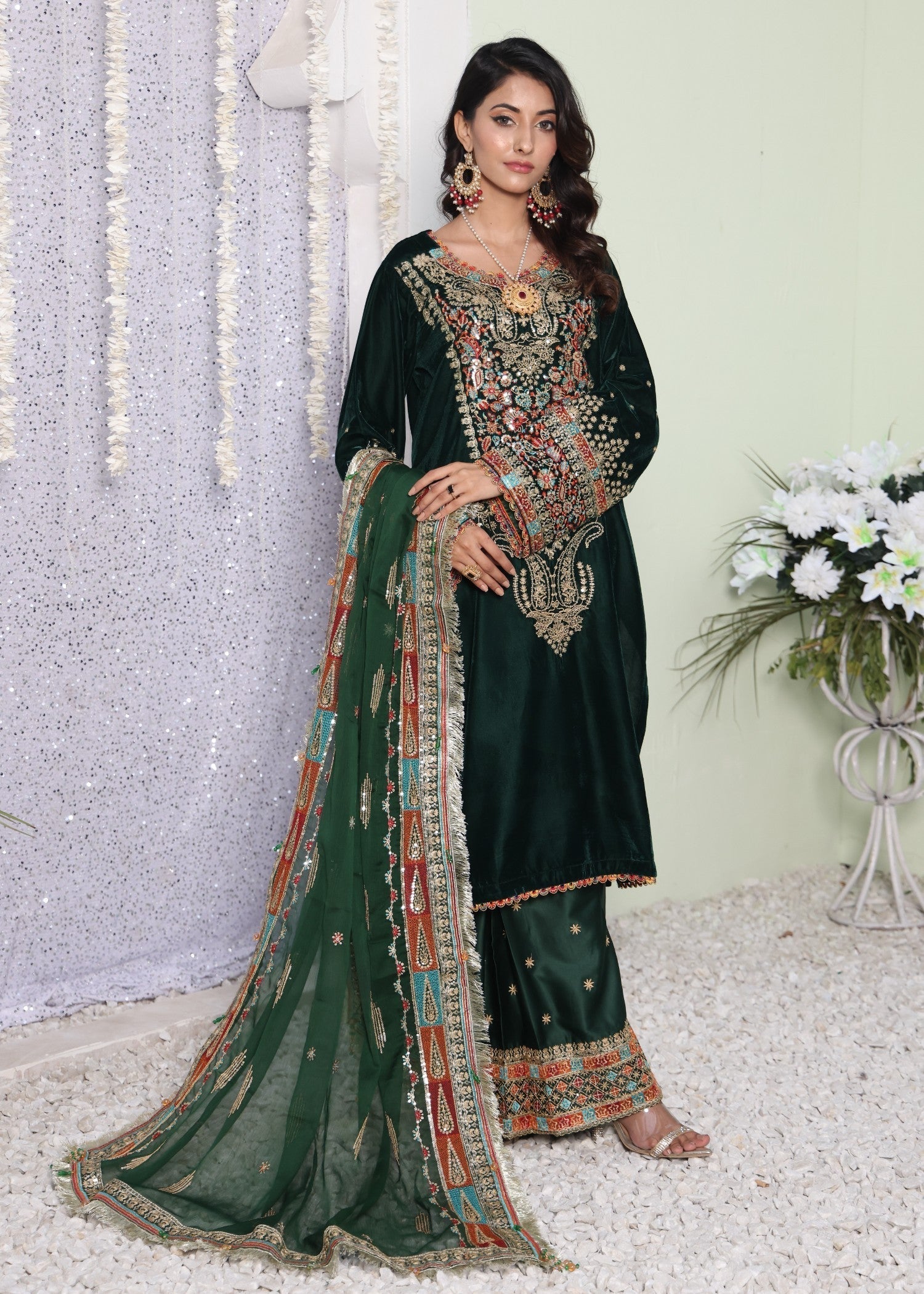 Polawn PD VELVET 106 | PRET VELVET COLLECTION Women 3pcs