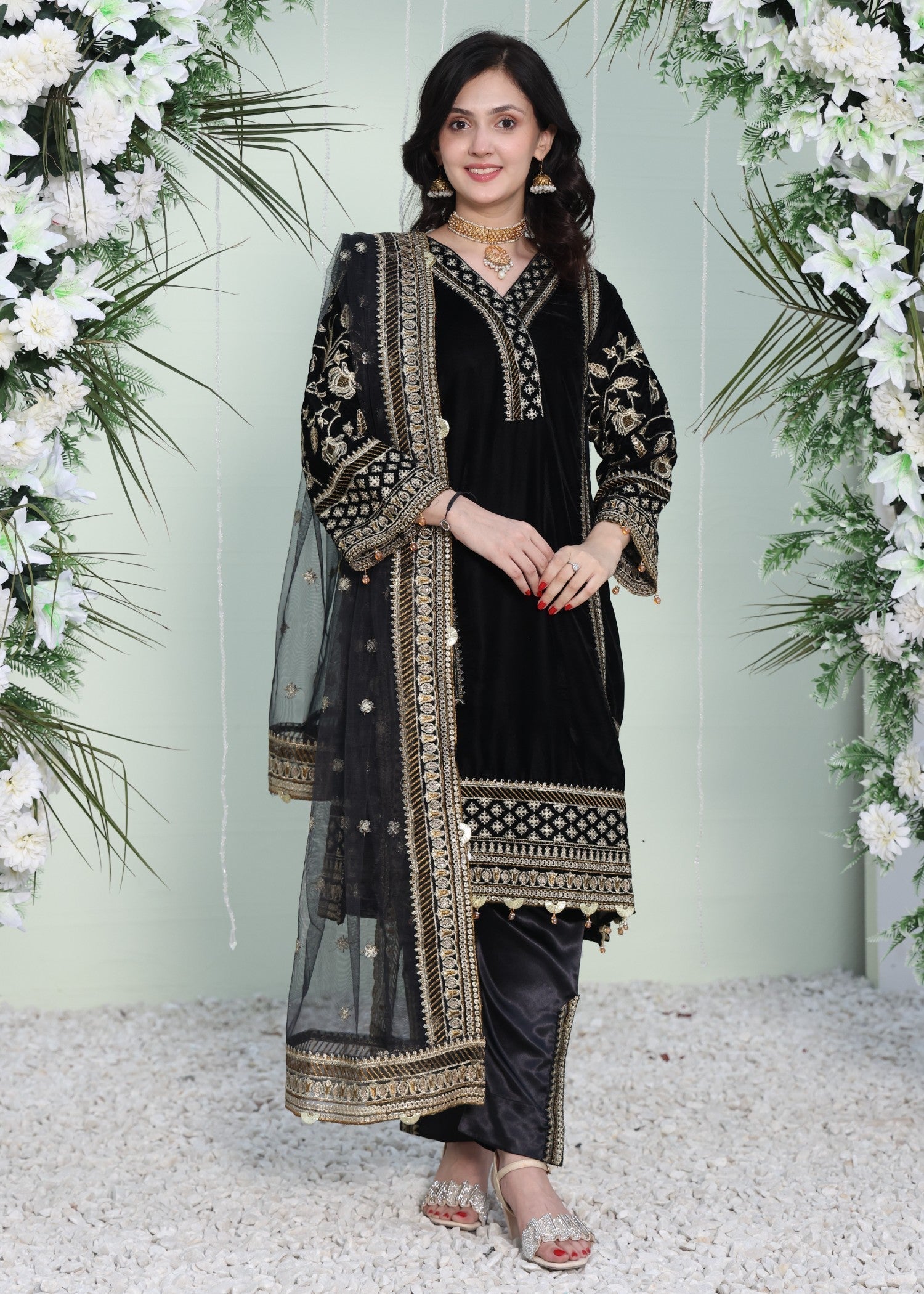 Polawn PD VELVET 107 | PRET VELVET COLLECTION Women 3pcs