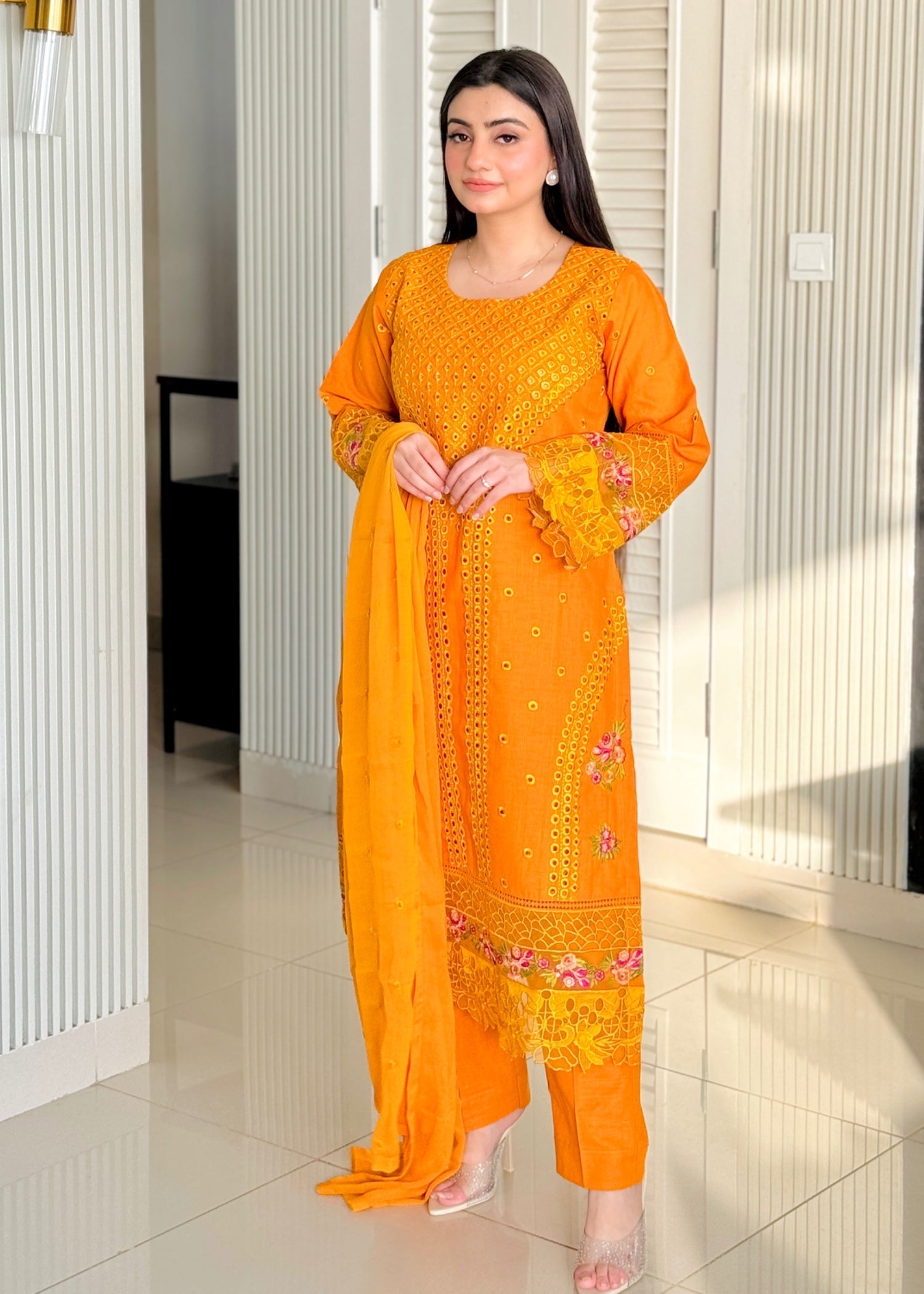 Ayesha B khaddar ( shamim) Women 3pcs