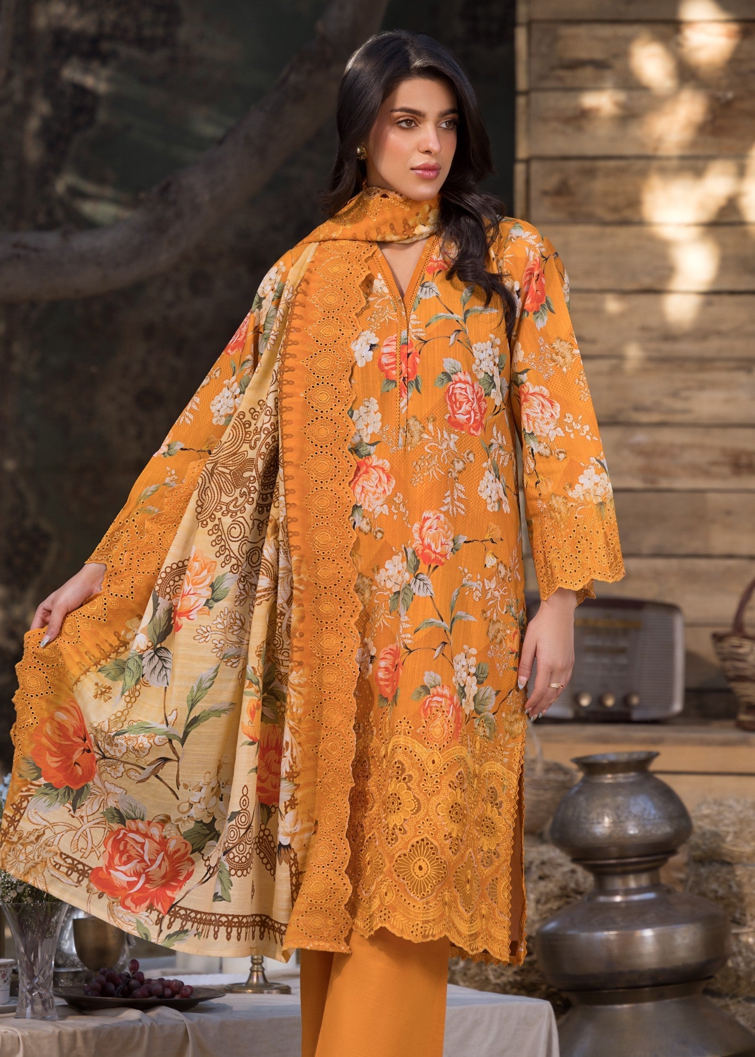 Bin Tayyab Khaddar (BT 115) Stitch Suit Women 3pcs