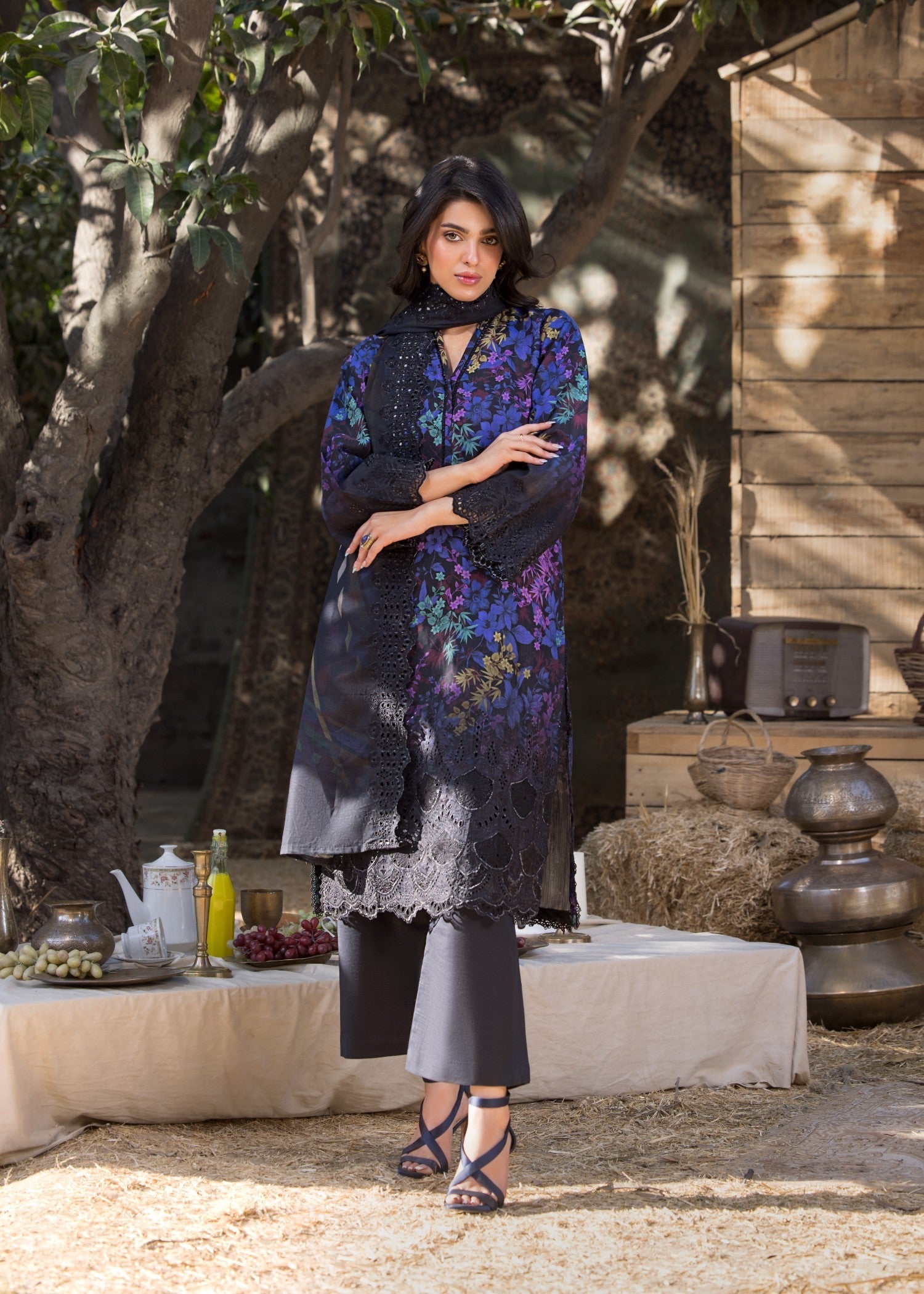 Bin Tayyab Khaddar (BT 124) Stitch Suit Women 3pcs