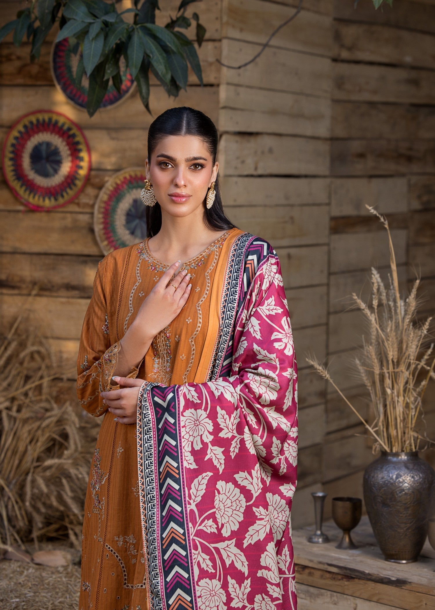 Bin Tayyab Khaddar (BT 113) Stitch Suit Women 3pcs