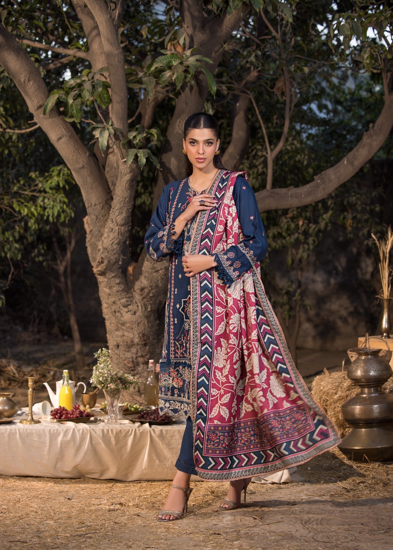 Bin Tayyab Khaddar (BT 101) Stitch Suit Women 3pcs