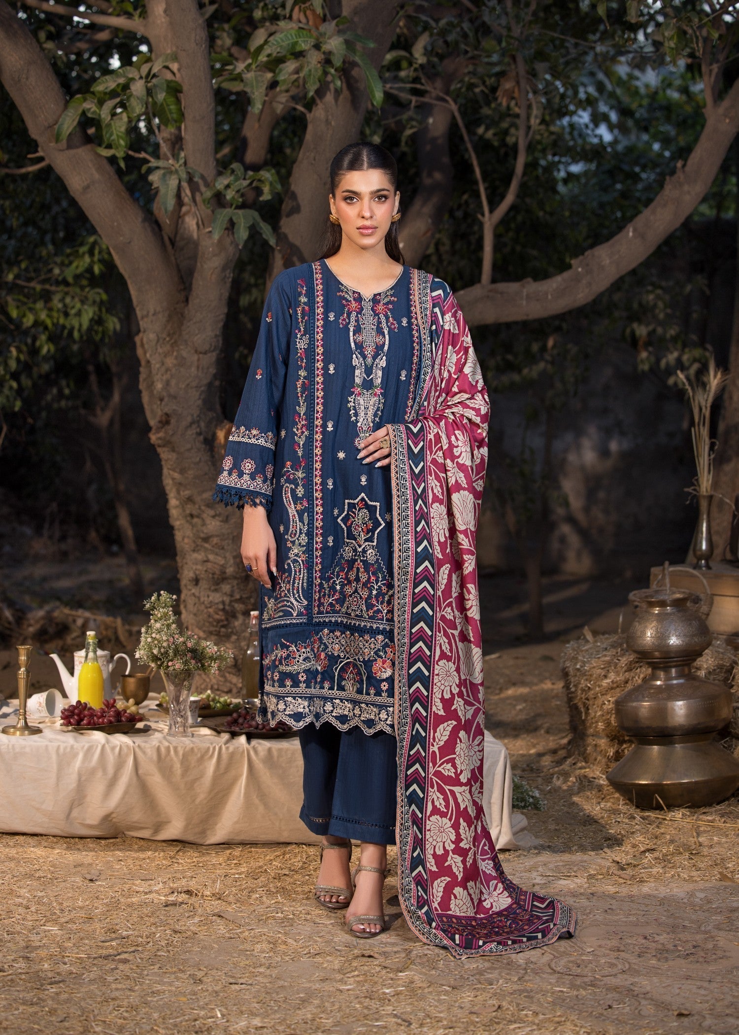 Bin Tayyab Khaddar (BT 101) Stitch Suit Women 3pcs
