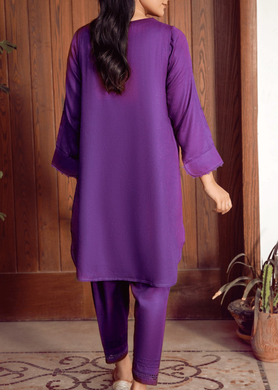 La Rosaa Purple Kaia Women 2pcs