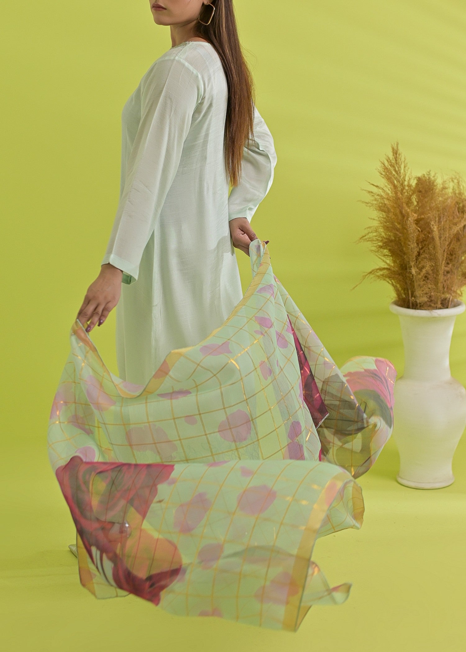 Pret Diaries Mint Embroidered Women 3pcs