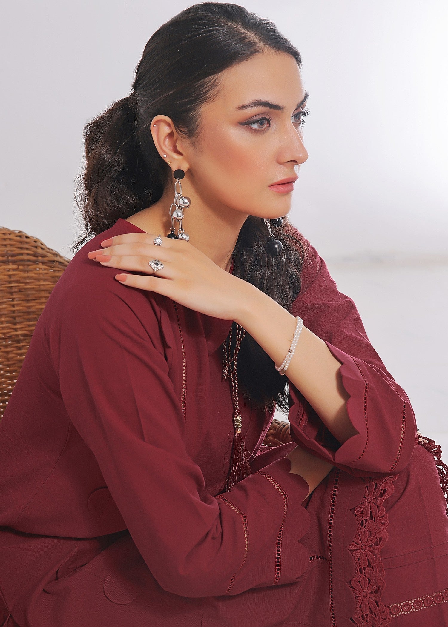 Fiona Geranium Women 2pcs