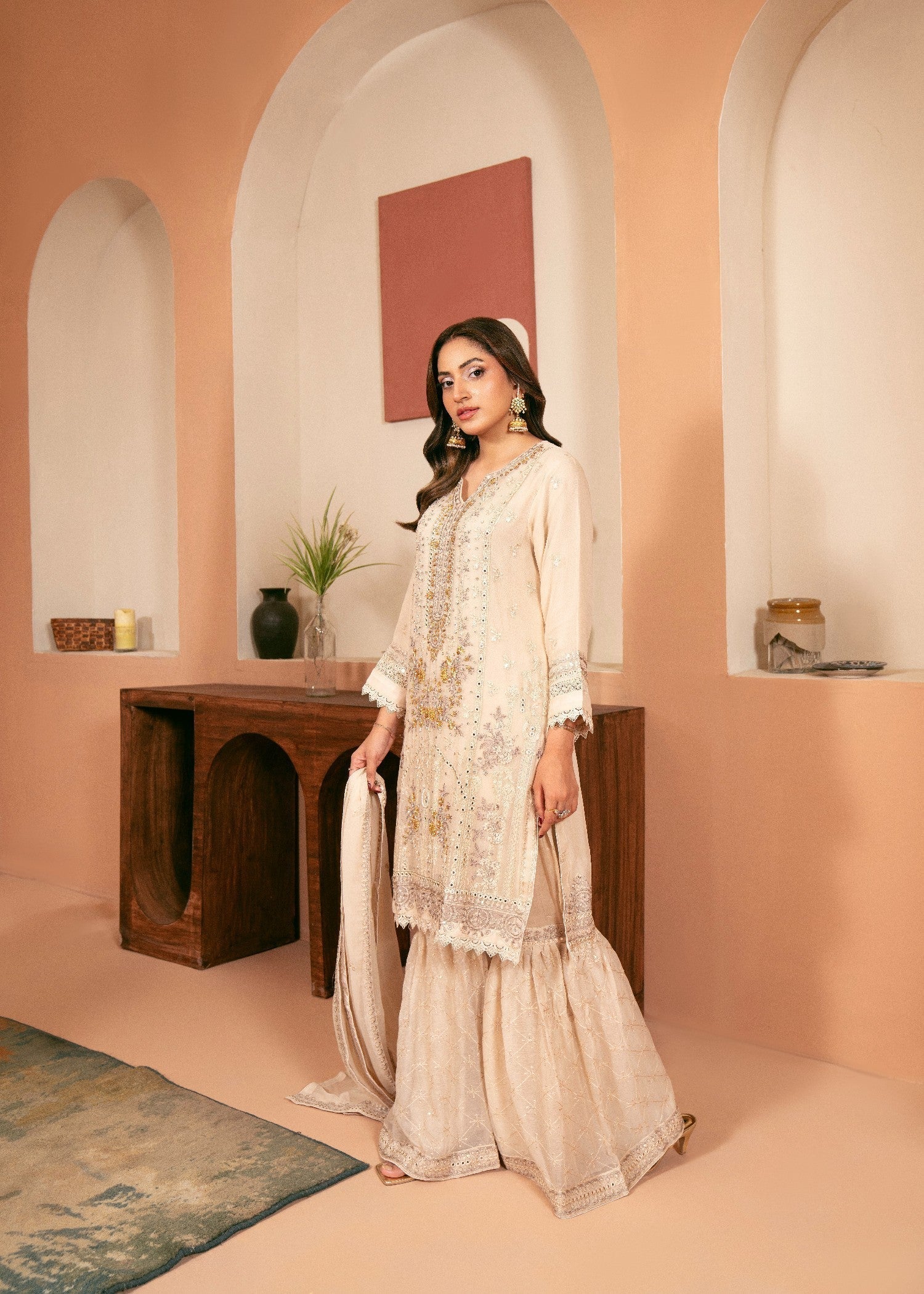 Kaamdar By Nofl Farooq Sarood Women 3pcs