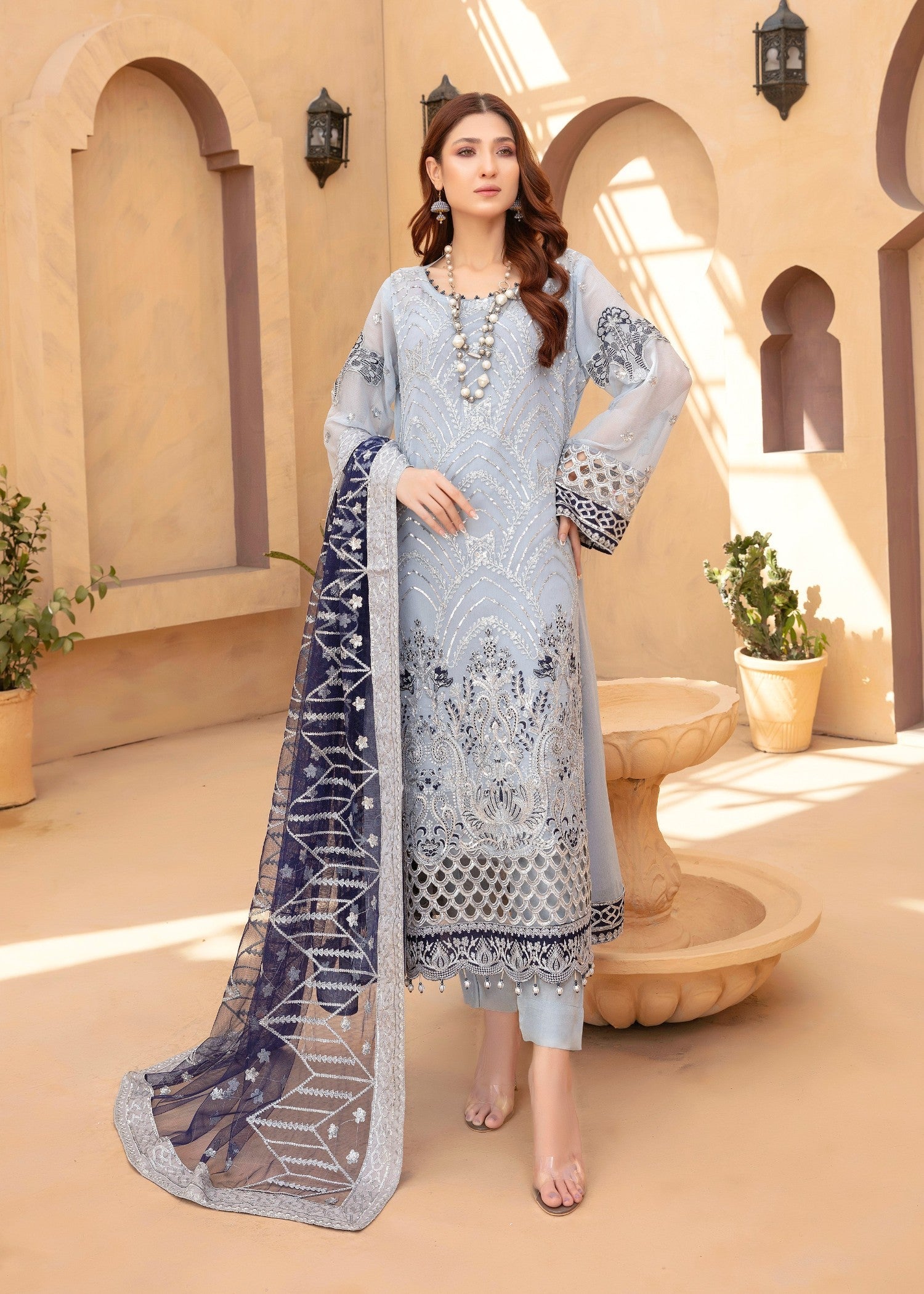 Mah-e-Rooh JJ 5102 RANG Women 4pcs