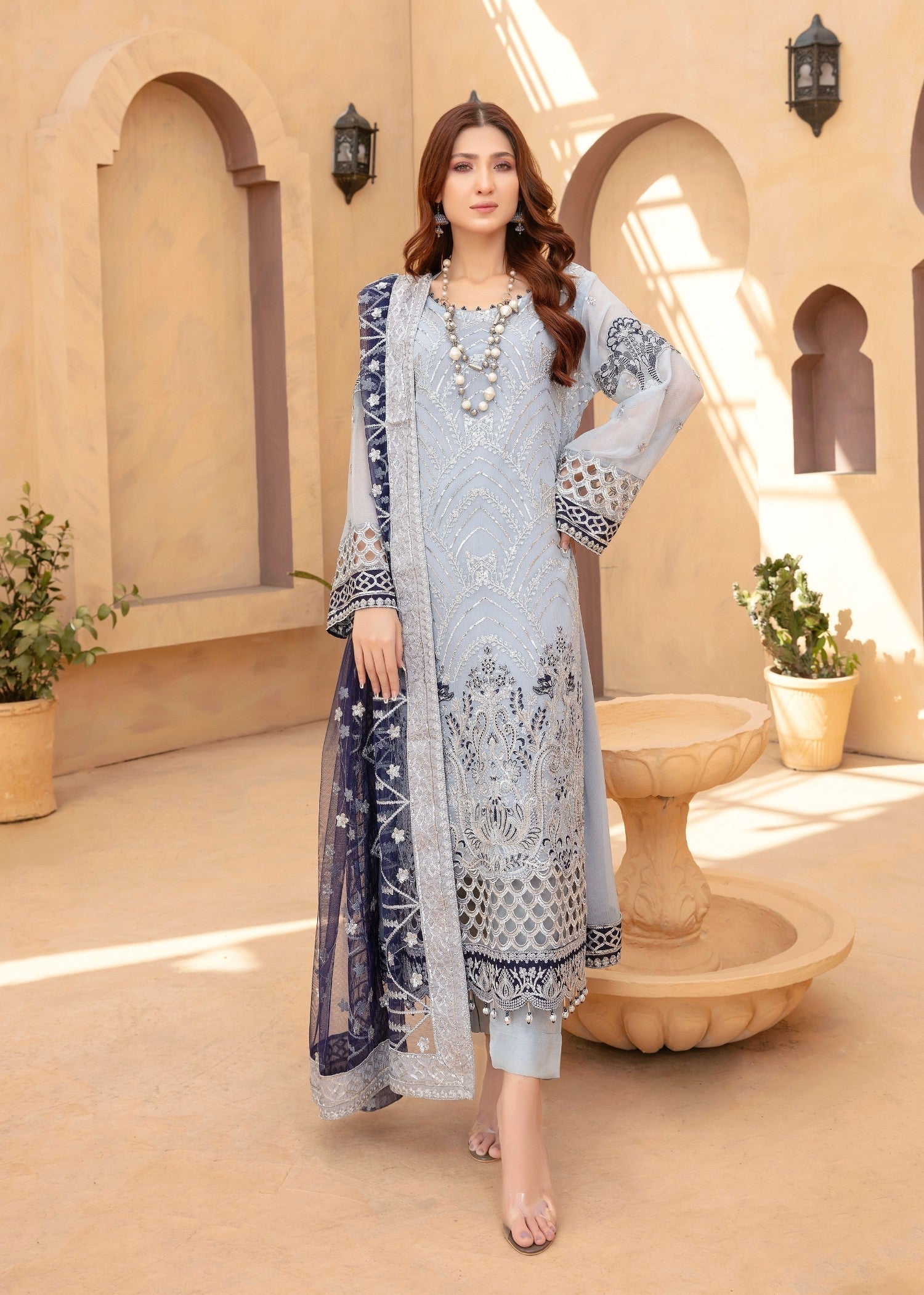 Mah-e-Rooh JJ 5102 RANG Women 4pcs