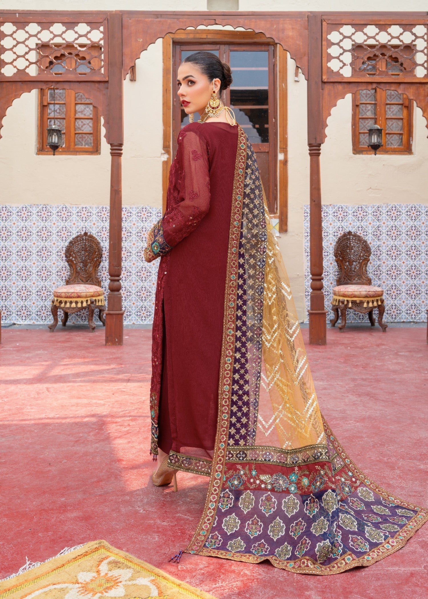 Mah-e-Rooh JM 9506 JHALAK Women 3pcs