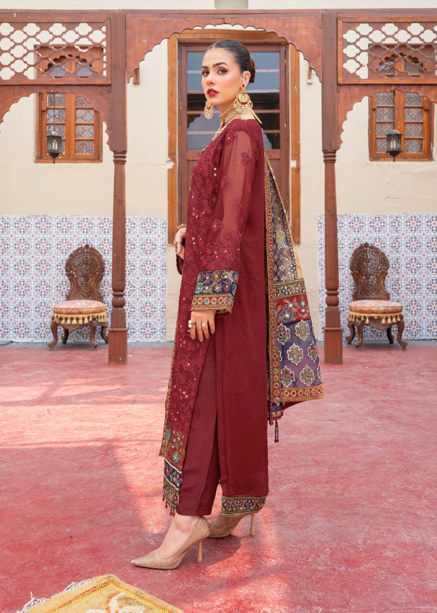 Mah-e-Rooh JM 9506 JHALAK Women 3pcs