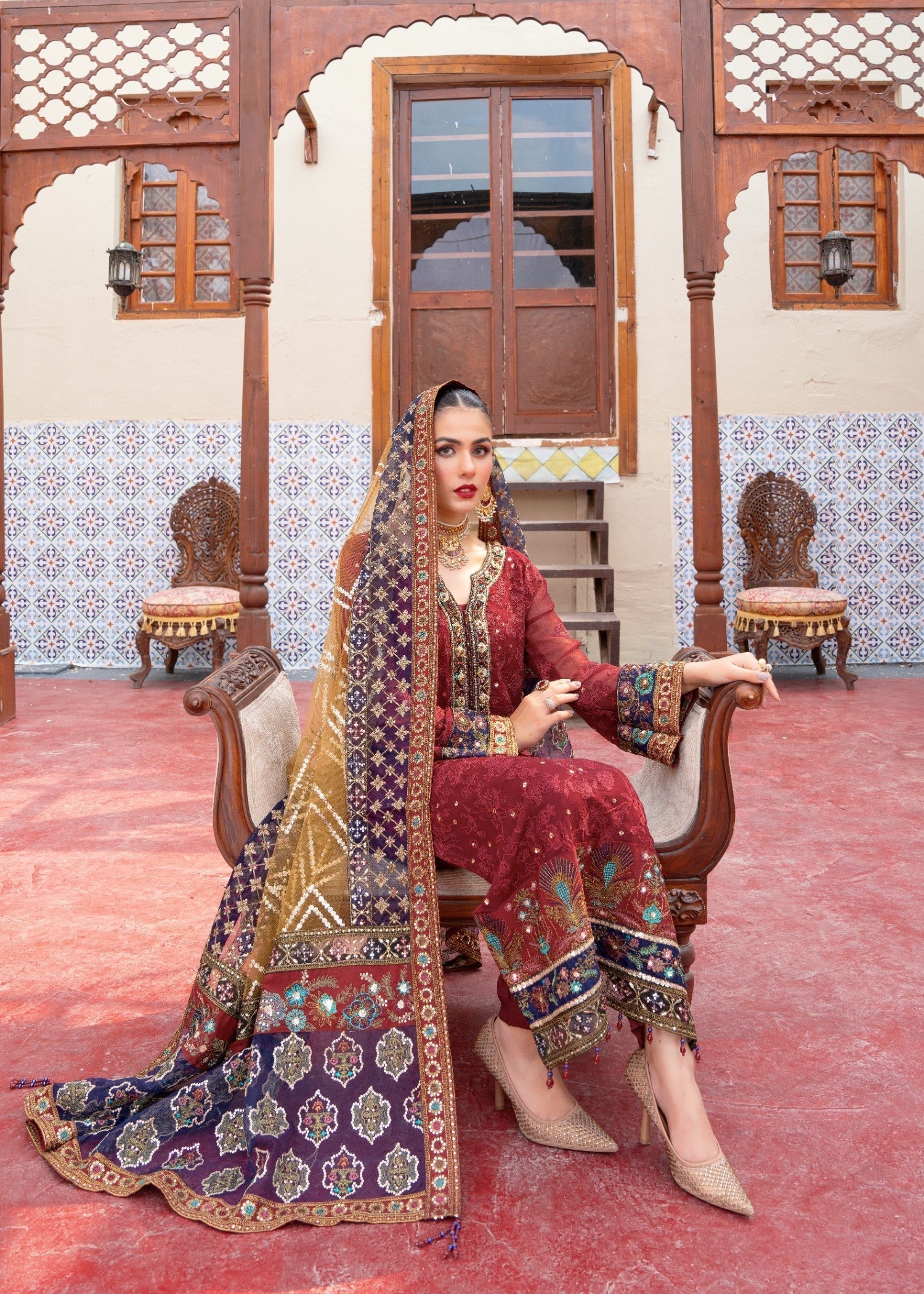 Mah-e-Rooh JM 9506 JHALAK Women 3pcs