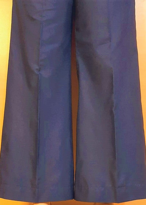 Zardi Navy Cotton Palazzo ZT209 Women 1pcs