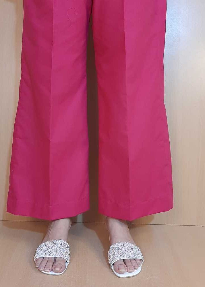 Zardi Fuchsia Cotton Palazzo ZT209 Women 1pcs